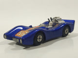 Vintage 1972 Lesney Matchbox Rolamatics No. 81 Blue Shark #86 Blue Die Cast Toy Car Vehicle