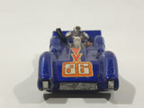 Vintage 1972 Lesney Matchbox Rolamatics No. 81 Blue Shark #86 Blue Die Cast Toy Car Vehicle
