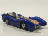 Vintage 1972 Lesney Matchbox Rolamatics No. 81 Blue Shark #86 Blue Die Cast Toy Car Vehicle