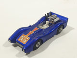 Vintage 1972 Lesney Matchbox Rolamatics No. 81 Blue Shark #86 Blue Die Cast Toy Car Vehicle