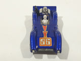 Vintage 1972 Lesney Matchbox Rolamatics No. 81 Blue Shark #86 Blue Die Cast Toy Car Vehicle