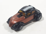 Vintage 1982 Lesney Matchbox Superfast No. 46 Hot Chocolate Funny Car Black and Brown Die Cast Toy Car Vehicle