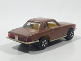 Vintage PlayArt Mercedes Benz 350 SL Brown Die Cast Toy Car Vehicle