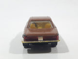 Vintage PlayArt Mercedes Benz 350 SL Brown Die Cast Toy Car Vehicle