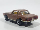 Vintage PlayArt Mercedes Benz 350 SL Brown Die Cast Toy Car Vehicle