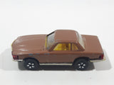 Vintage PlayArt Mercedes Benz 350 SL Brown Die Cast Toy Car Vehicle