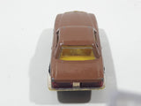 Vintage PlayArt Mercedes Benz 350 SL Brown Die Cast Toy Car Vehicle