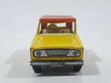 Vintage 1972 Lesney Matchbox Series Superfast No. 18 Field Car Yellow Die Cast Toy Car Vehicle