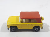 Vintage 1972 Lesney Matchbox Series Superfast No. 18 Field Car Yellow Die Cast Toy Car Vehicle