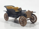 Vintage 1960 TootsieToy 1912 Model T Ford Black Die Cast Toy Car Vehicle 24 Made in Chicago U.S.A.