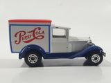 Vintage 1984 Matchbox SuperFast Model A Pepsi Cola White Die Cast Toy Classic Antique Car Delivery Vehicle