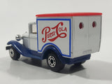 Vintage 1984 Matchbox SuperFast Model A Pepsi Cola White Die Cast Toy Classic Antique Car Delivery Vehicle