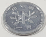 1957 Japan 1 Yen Aluminum Metal Coin Showa Year 32