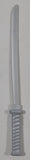 Power Rangers Grey Samurai Sword Toy Action Figure Weapon Accessory