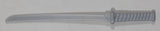 Power Rangers Grey Samurai Sword Toy Action Figure Weapon Accessory
