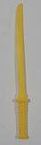 Power Rangers Yellow Samurai Sword Toy Action Figure Weapon Accessory