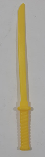 Power Rangers Yellow Samurai Sword Toy Action Figure Weapon Accessory