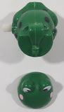 Hans Green Frog Wind Up 2" Tall Plastic Toy Broken Head Hinge
