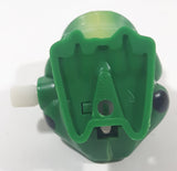 Hans Green Frog Wind Up 2" Tall Plastic Toy Broken Head Hinge