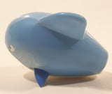 Hans Blue and Grey Shark Wind Up 2" Long Plastic Toy Figure