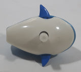 Hans Blue and Grey Shark Wind Up 2" Long Plastic Toy Figure