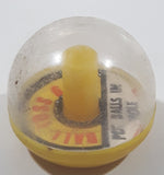 Vintage Herglo Ball Toss Game "Put Balls In Hold" Miniature 1 1/4" Tall Plastic Toy