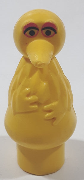 Vintage Fisher Price Little People Muppets Sesame Street Big Bird 2 5/8" Tall Toy Figure