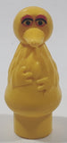 Vintage Fisher Price Little People Muppets Sesame Street Big Bird 2 5/8" Tall Toy Figure