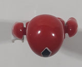 Mega Bloks Power Rangers Red 2" Tall Plastic Toy Action Figure