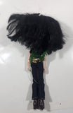2012 MGA Bratz Bratzilla Green Makeup Black Hair Jeans Boots 11 1/4" Tall Toy Doll