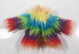 Mattel Barbie Rainbow Colored Fur Coat Toy Doll Clothes