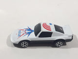 Global Way International 931 H931 White Die Cast Toy Car Vehicle