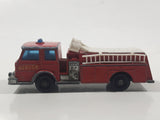 Vintage 1966 Lesney Matchbox Series No. 29 Denver Fire Pumper Truck Red Die Cast Toy Car Vehicle Made in England