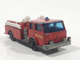 Vintage 1966 Lesney Matchbox Series No. 29 Denver Fire Pumper Truck Red Die Cast Toy Car Vehicle Made in England