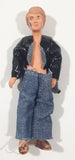 Vintage Lundby or Huckel Dollhouse Man Bendable Rubber Miniature 4" Tall Toy Doll Figure