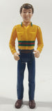 Playskool Loving Family Dad in Yellow Shirt and Blue Jean Pants 6" Tall Toy Action Figure