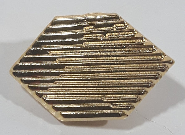 Gold Tone Metal Lapel Pin