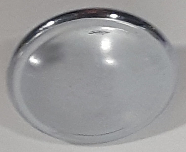 Vintage Birmingham Buttons Ltd 7/8" Chrome Look Metal Clothing Button