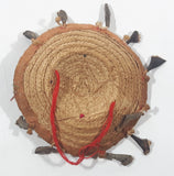 Vintage Woven Mexican Sombrero Hat 5 1/4" Wide Toy Doll Clothes