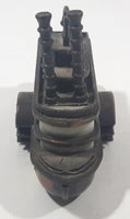 Vintage Mark Twain River Boat Paddle Steam Boat Miniature Metal Pencil Sharpener Doll House Furniture