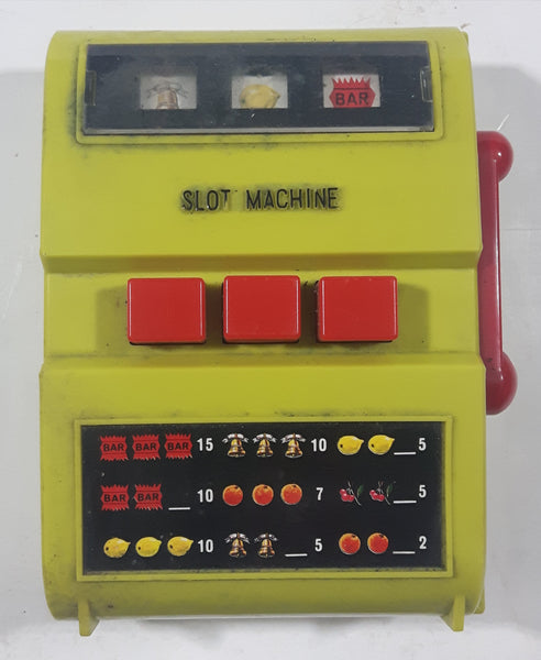 Vintage 1976 VII VI Waco Slot Machine Lime Green Made in Japan NOT WORKING