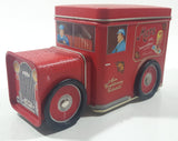 2002 Mars Are "Marvellous" Since 1932 Red Delivery Truck Shaped 7 1/8" Long Tin Metal Container