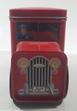 2002 Mars Are "Marvellous" Since 1932 Red Delivery Truck Shaped 7 1/8" Long Tin Metal Container