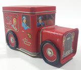 2002 Mars Are "Marvellous" Since 1932 Red Delivery Truck Shaped 7 1/8" Long Tin Metal Container