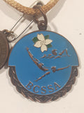 Vintage B.C.S.S.A. Enamel Swimming Medal Award with Royal Life Saving Society Medal Award