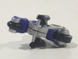 1993 Galoob Micro Machines Biker Mice From Mars Motorcycle Silver Blue Miniature Die Cast Toy Vehicle