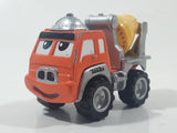 2000 Maisto Hasbro Tonka Lil Chuck & Friends Cement Mixing Truck Orange Grey Yellow Die Cast Toy Car Vehicle