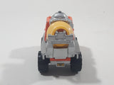 2000 Maisto Hasbro Tonka Lil Chuck & Friends Cement Mixing Truck Orange Grey Yellow Die Cast Toy Car Vehicle