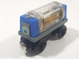 Thomas & Friends Aquarium Car Blue Wood and Plastic Magnetic Toy Vehicle 3 3/8" Long