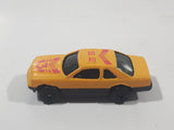 Unknown Brand Ford Sierra Yellow Die Cast Toy Car Vehicle